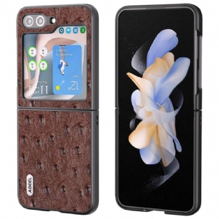 Coque Samsung Galaxy Z Flip 5 Style Autruche ABEEL