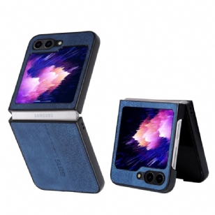 Coque Samsung Galaxy Z Flip 5 Texture Cuir AZNS