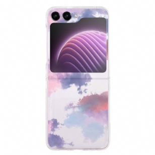 Coque Samsung Galaxy Z Flip 5 Transparente Ciel