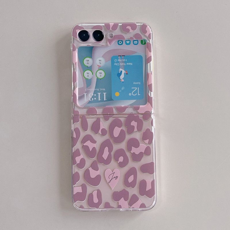 Coque Samsung Galaxy Z Flip 5 Transparente Empreintes