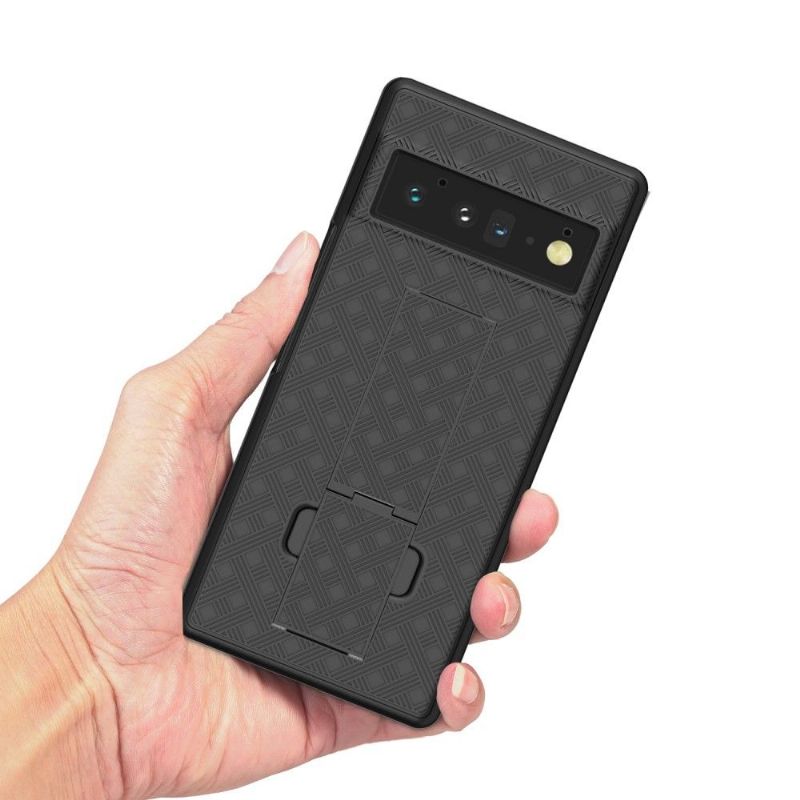 Coque Google Pixel 6 Pro intégrale avec clip ceinture