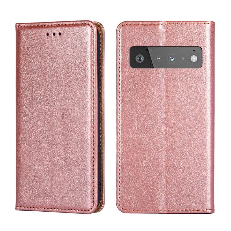 Flip cover Google Pixel 6 Pro PURE simili cuir