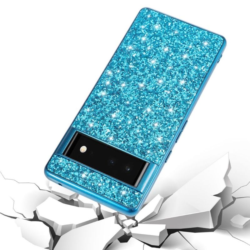 Google Pixel 6 Pro - Coque Paillettes Glamour