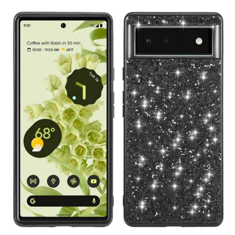 Google Pixel 6 Pro - Coque Paillettes Glamour