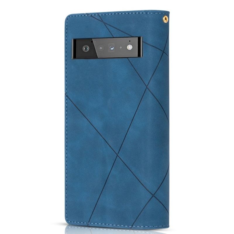 Housse Google Pixel 6 Pro Célia simili cuir portefeuille