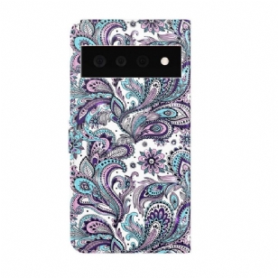 Housse Google Pixel 6 Pro paisley fleur