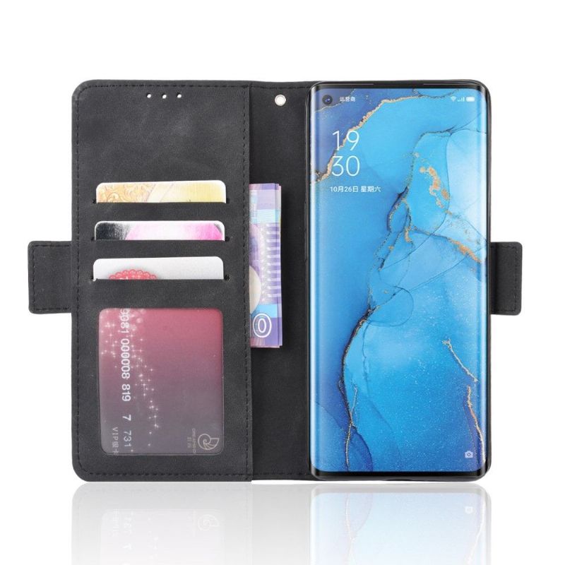 Housse Oppo Find X2 Neo Premium avec Porte Cartes