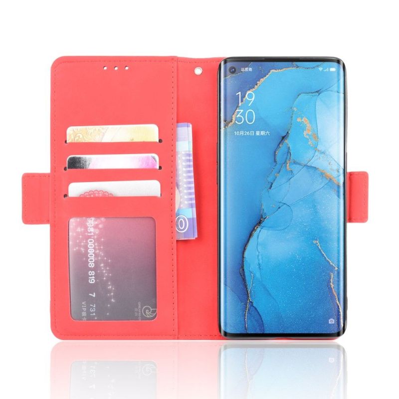 Housse Oppo Find X2 Neo Premium avec Porte Cartes