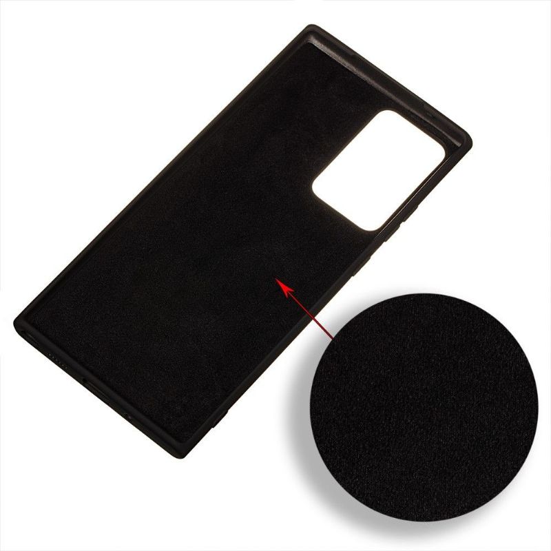 Coque à lanière silicone pour Samsung Galaxy Note 20 Ultra