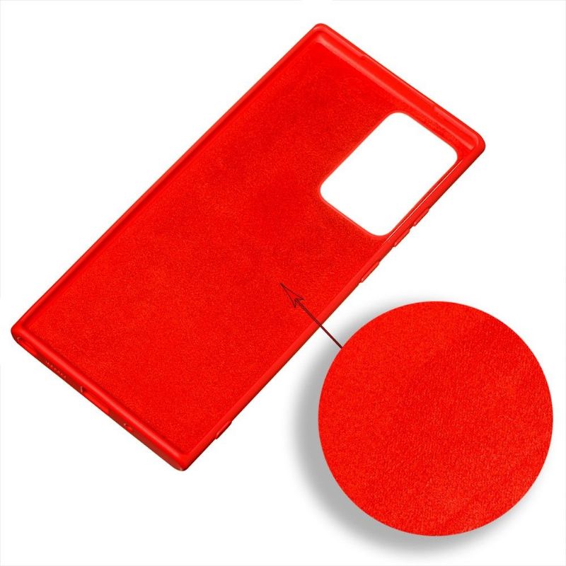 Coque à lanière silicone pour Samsung Galaxy Note 20 Ultra