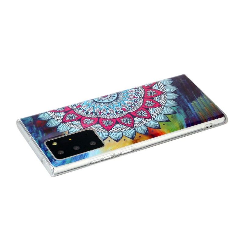 Coque Samsung Galaxy Note 20 Ultra Luminous Mandala Coloré