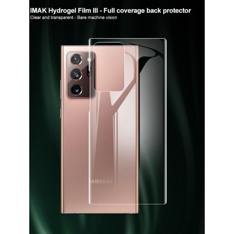 Films de protection Arrière Samsung Galaxy Note 20 Ultra en hydrogel (2 pièces)