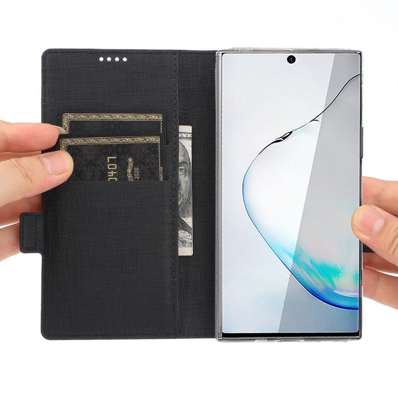 Housse Samsung Galaxy Note 20 Ultra croisillons fonction support