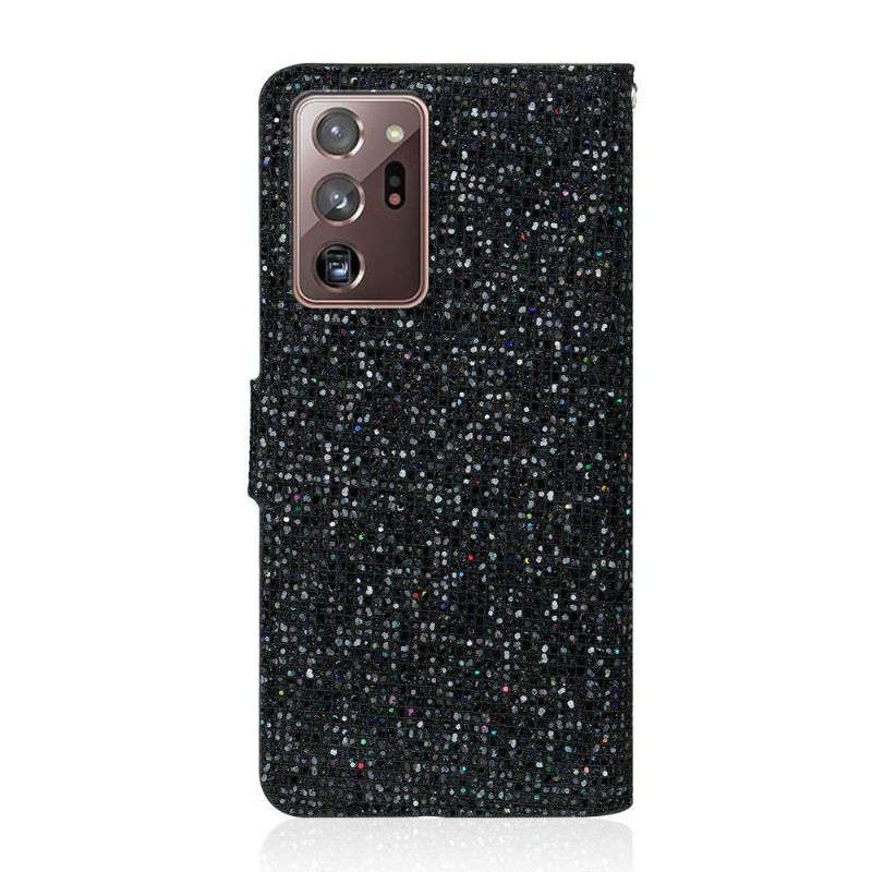 Housse Samsung Galaxy Note 20 Ultra Glitter Porte Cartes