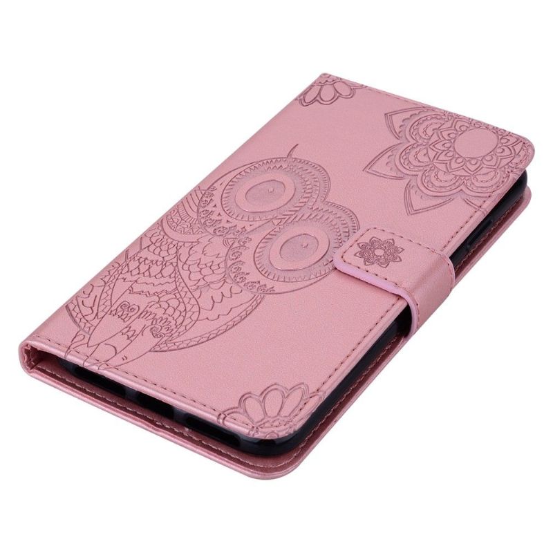 Housse Samsung Galaxy Note 20 Ultra Hibou en relief