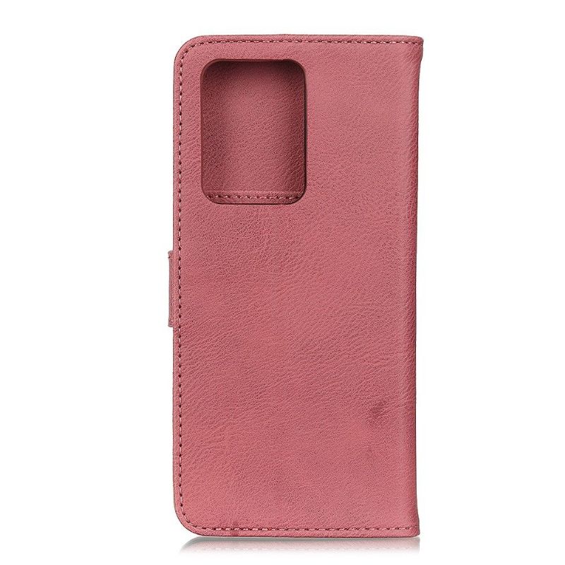 Housse Samsung Galaxy Note 20 Ultra KHAZNEH Effet Cuir Porte Cartes - Rose