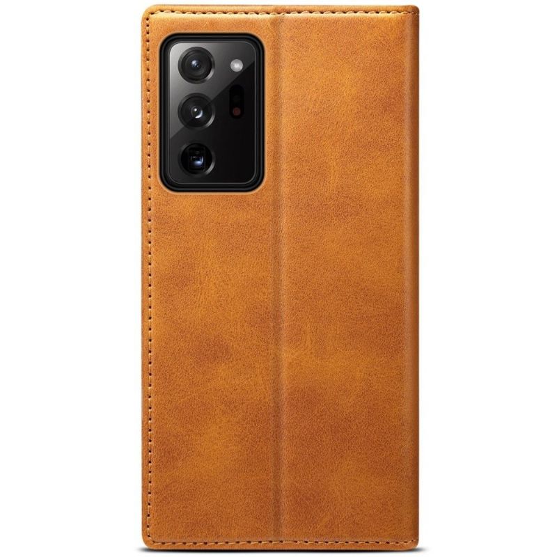 Samsung Galaxy Note 20 Ultra - Housse folio flip style cuir