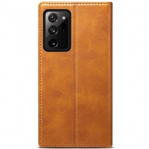 Samsung Galaxy Note 20 Ultra - Housse folio flip style cuir