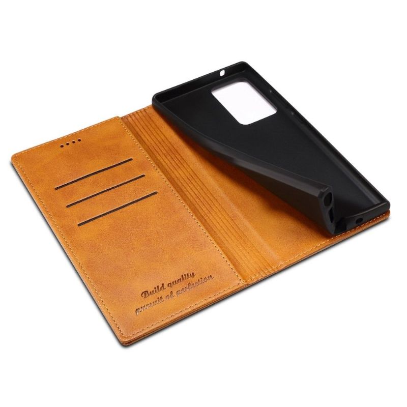 Samsung Galaxy Note 20 Ultra - Housse folio flip style cuir