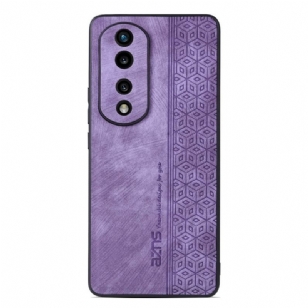 Coque Honor 70 Effet Cuir AZNS