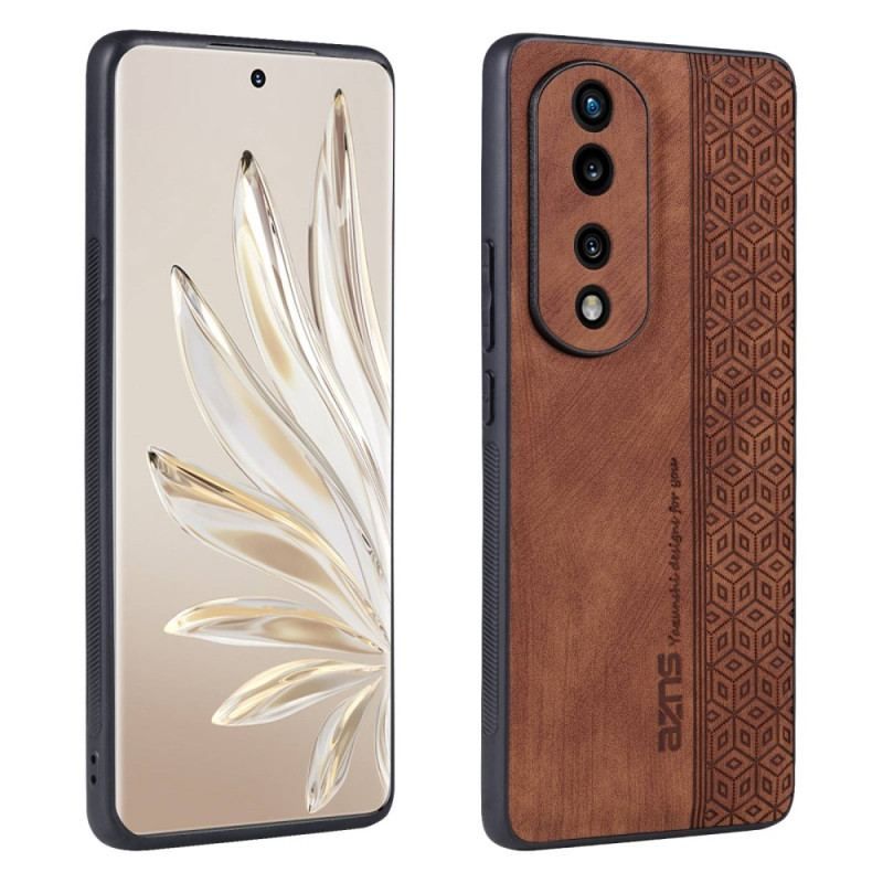 Coque Honor 70 Effet Cuir AZNS