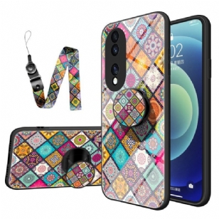 Coque Honor 70 Patchwork