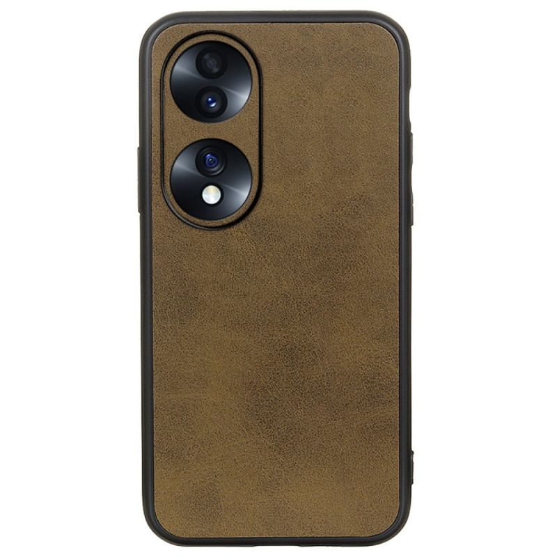 Coque Honor 70 Simili Cuir Texturé