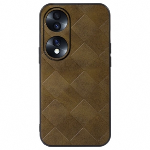 Coque Honor 70 Style Tissé