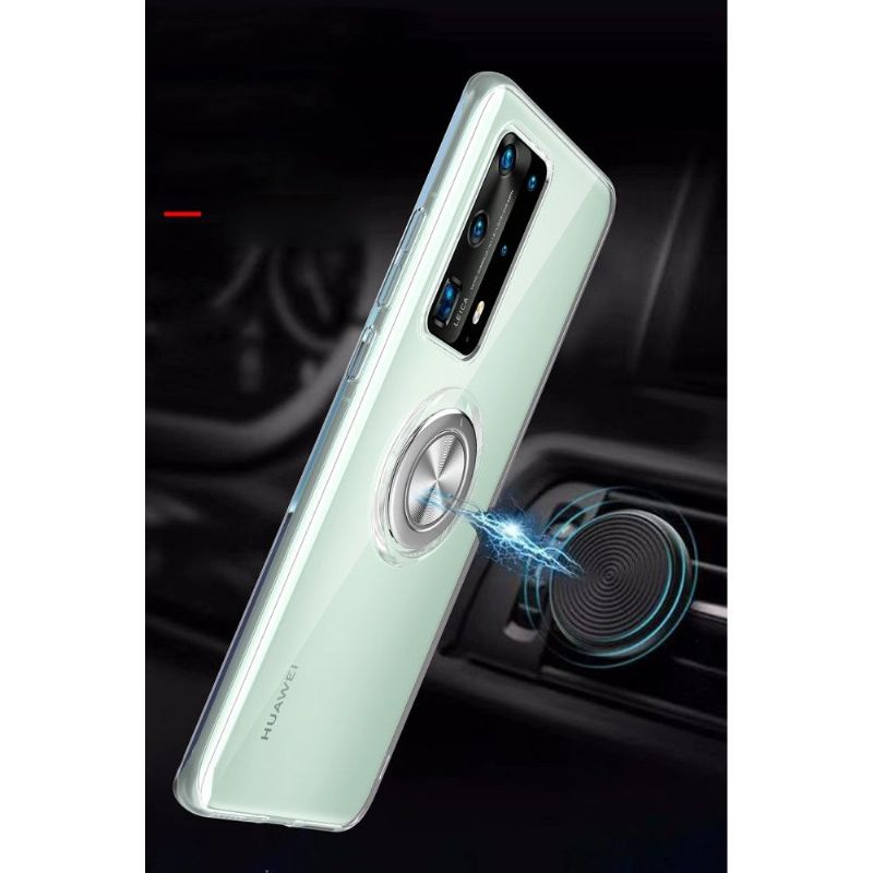 Coque Huawei P40 avec anneau magnétique