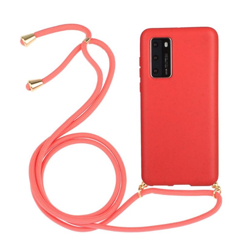 Coque Huawei P40 avec cordon bandoulière