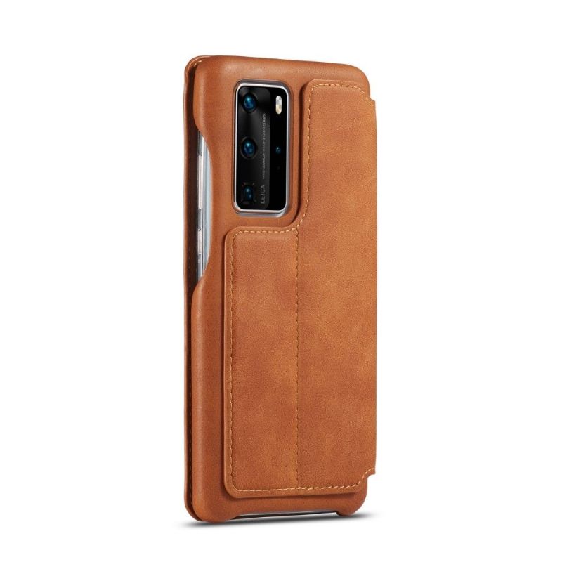 Housse Huawei P40 avec rabat simili cuir