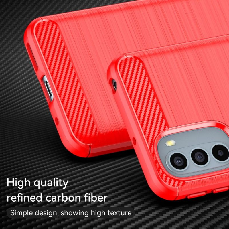 Coque Motorola Moto G31 / G41 effet brossé silicone