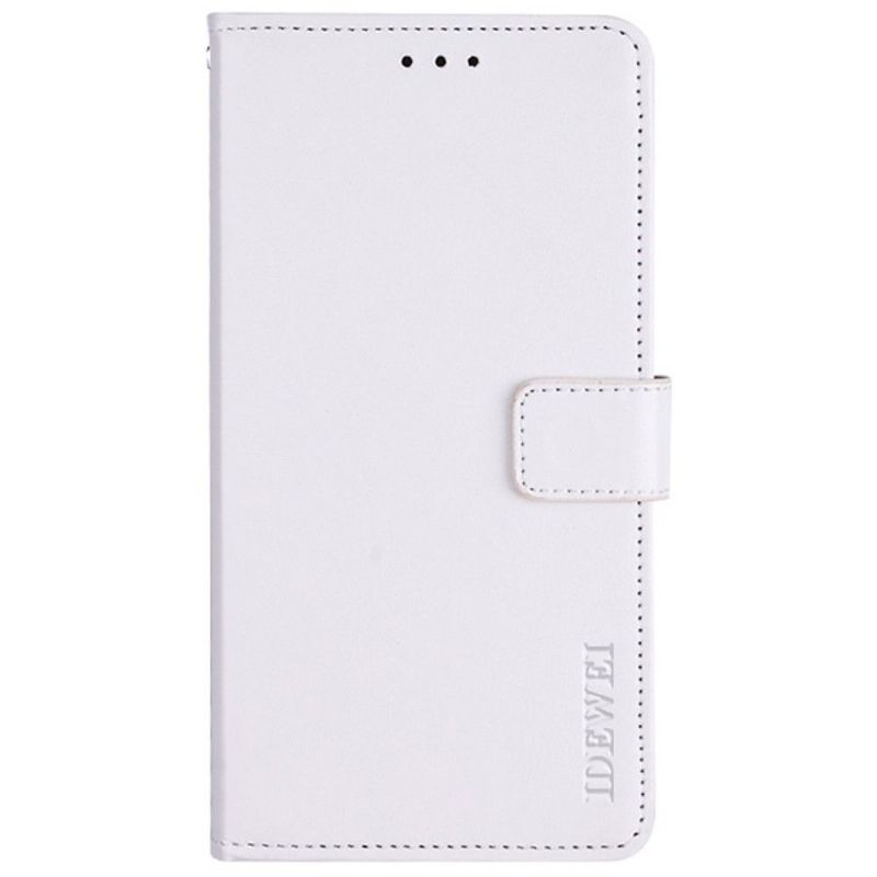 Housse Motorola Moto G31 / G41 IDEWEI Folio Effet Cuir