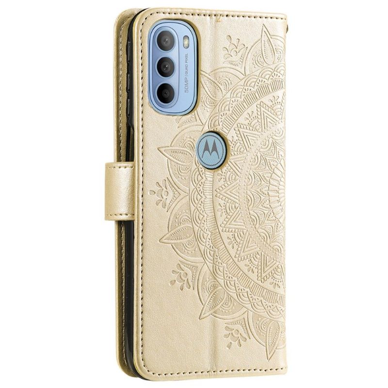 Housse Motorola Moto G31 / Moto G41 Mandala Soleil