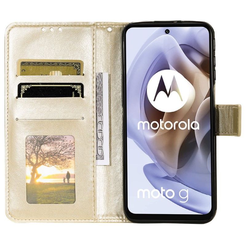 Housse Motorola Moto G31 / Moto G41 Mandala Soleil