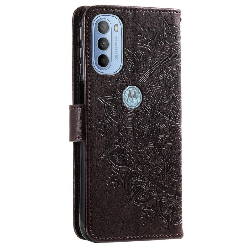 Housse Motorola Moto G31 / Moto G41 Mandala Soleil