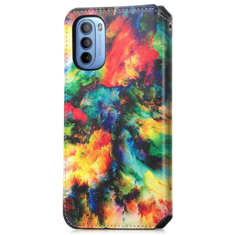 Housse Motorola Moto G31 / Moto G41 Nuage iridescent