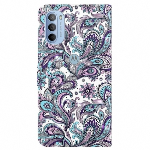 Housse Motorola Moto G31 / Moto G41 Paisley Fleur