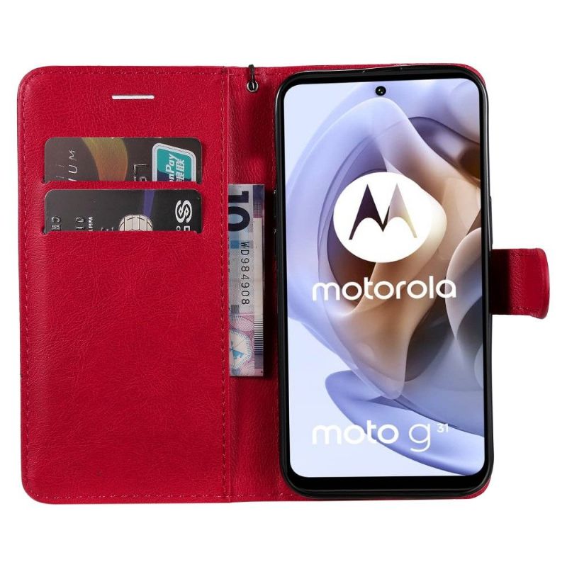 Housse Motorola Moto G31 / G41 Sylvette à lanière