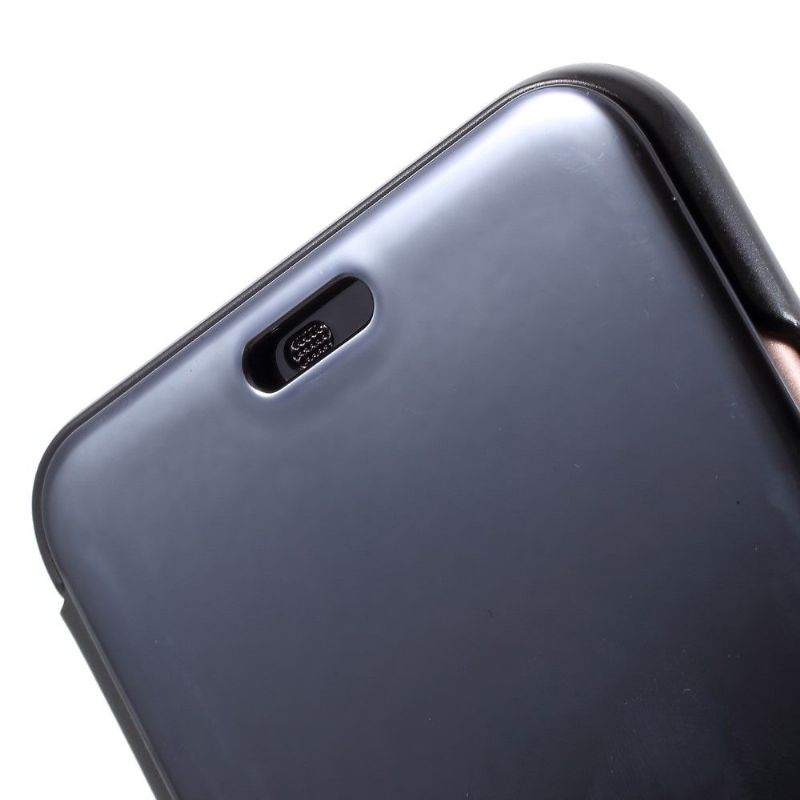 Coque Huawei P20 Lite avec rabat effet miroir