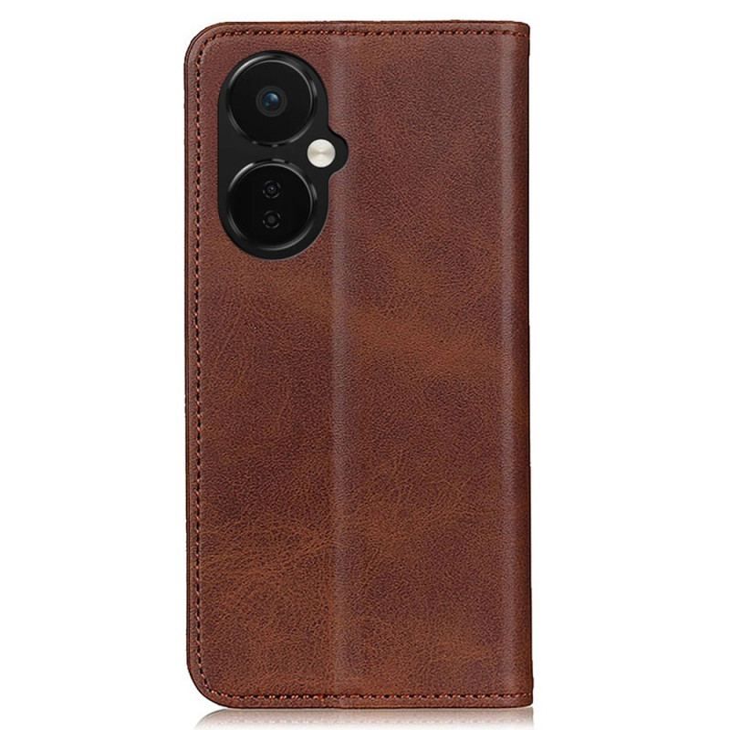 Flip Cover OnePlus Nord CE 3 Lite 5G Cuir Fendu