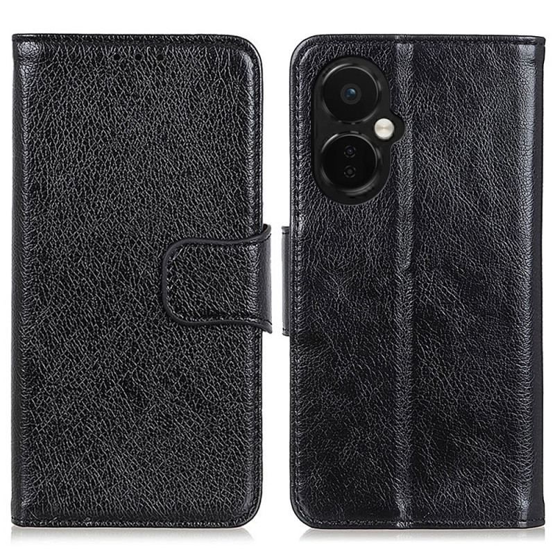 Housse OnePlus Nord CE 3 Lite 5G Cuir Fendu Nappa