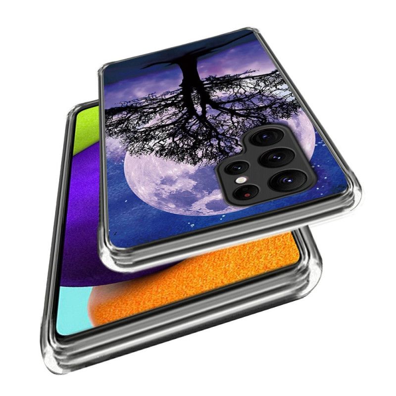 Coque Samsung Galaxy S24 Ultra 5G Arbre et Lune