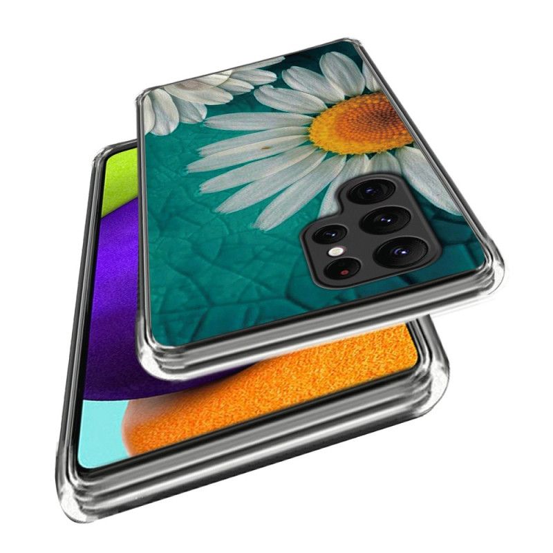 Coque Samsung Galaxy S24 Ultra 5G Marguerites