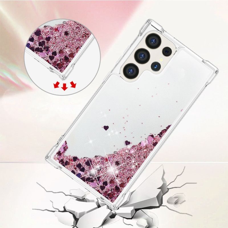 Coque Samsung Galaxy S24 Ultra 5G Paillettes Scintillantes