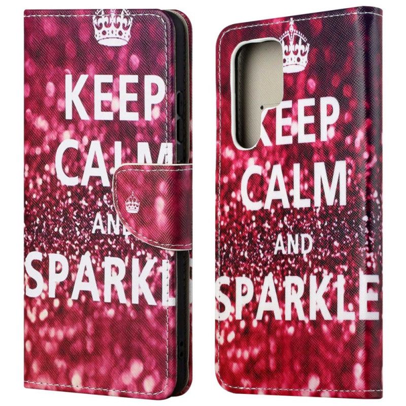 Housse Samsung Galaxy S24 Ultra 5G Keep Calm and Sparkle