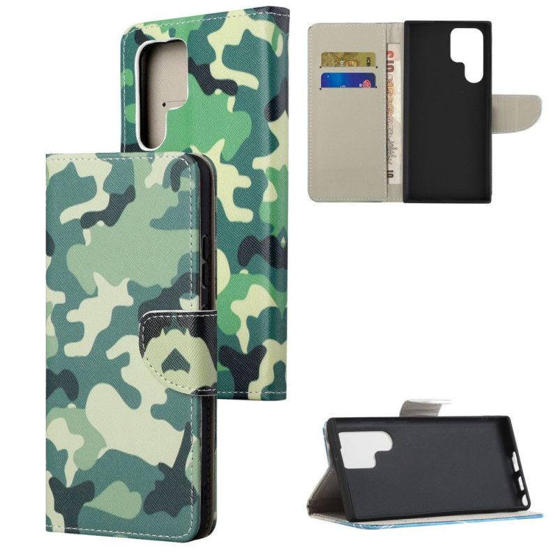 Housse Samsung Galaxy S24 Ultra 5G Motif Camouflage