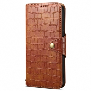 Housse Samsung Galaxy S24 Ultra 5G Texture de Crocodile