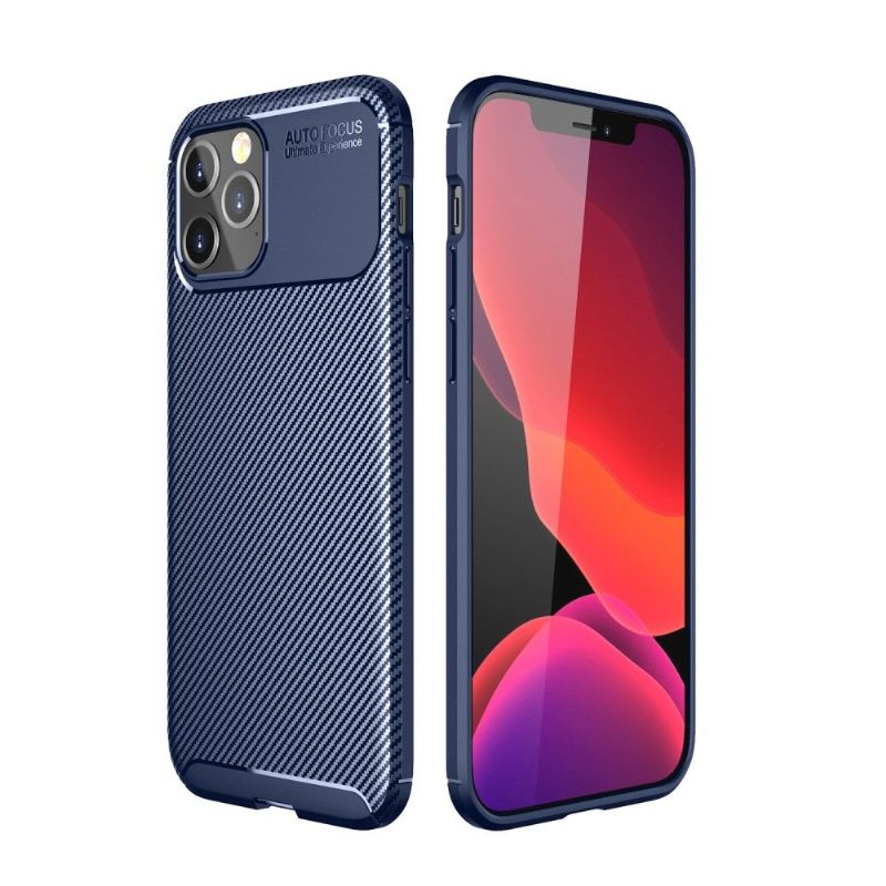 Coque effet fibre de carbone pour iPhone 12 Pro Max