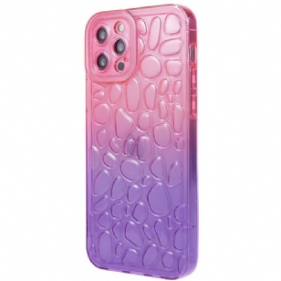 Coque iPhone 12 Pro Max Bicolore Galets